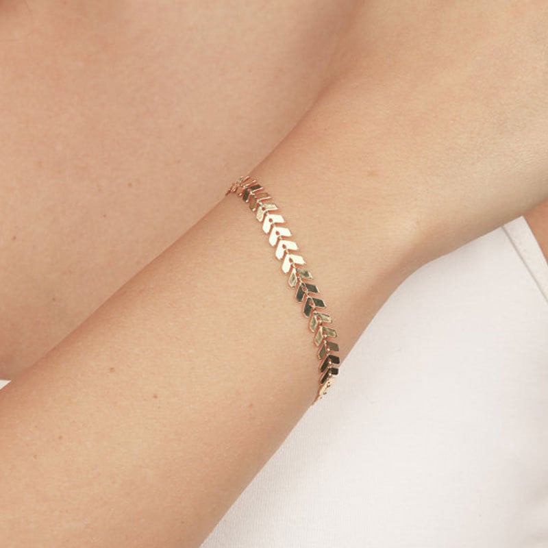 Handmade Chain Bracelet for Women – Gold & Silver