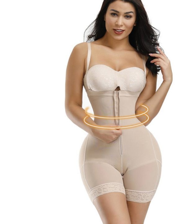 Damen High-Waist Korsett figurformende Hose