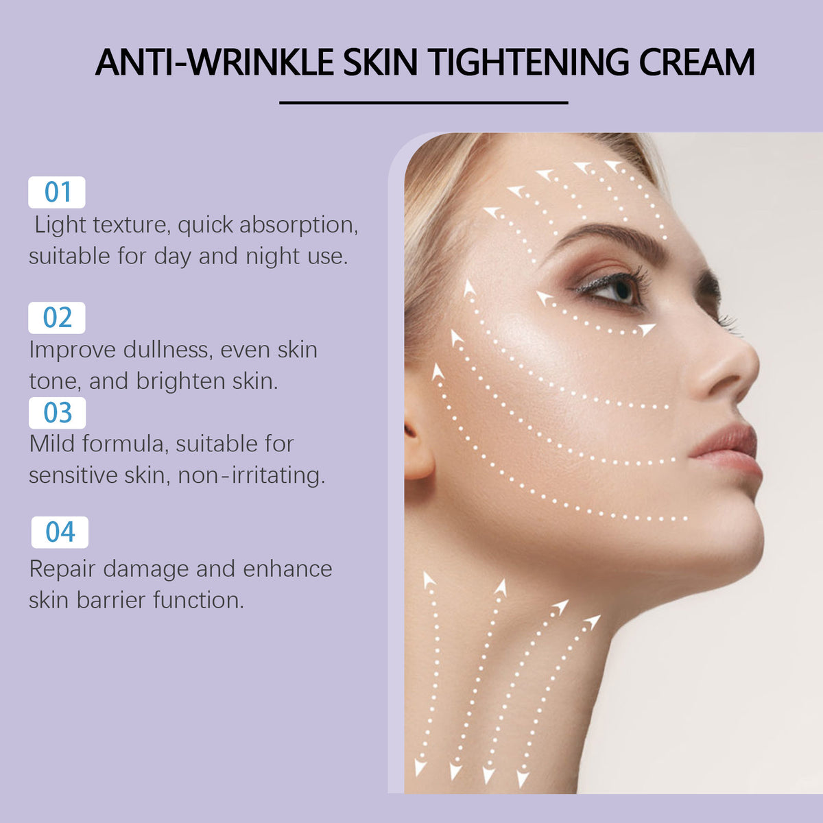 Firming Moisturising Face Cream 50g – Deep Hydration & Skin Tightening