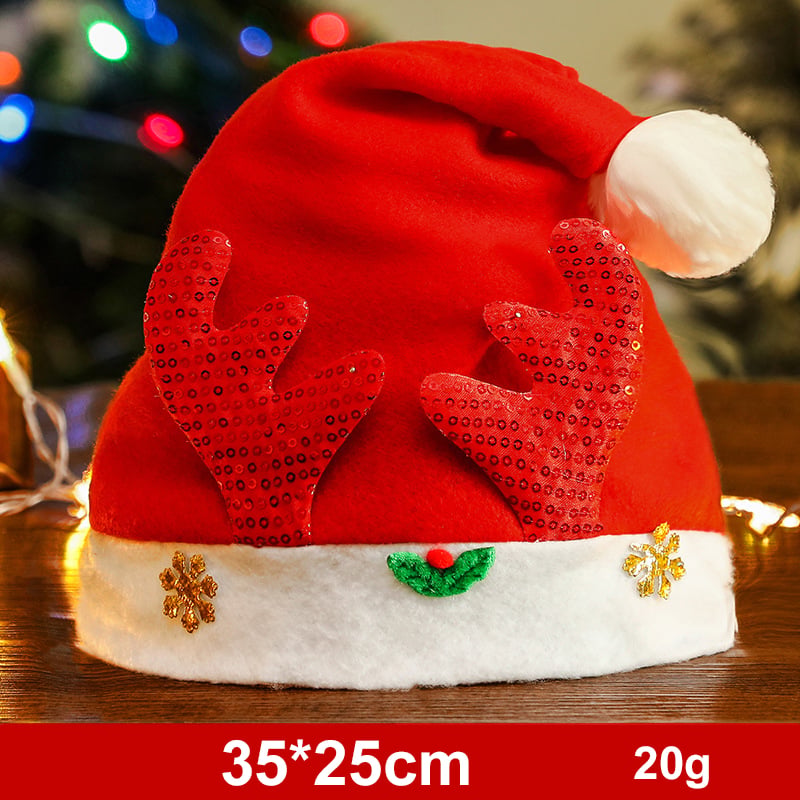 Weihnachten Schneemann & Weihnachtsmann Mützen | Festliche Weihnachtsmützen