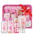 Japanese Cherry Blossom Bath & Body Gift Set – 4PCS (Shower Gel, Lotion, Mist & Scrub)