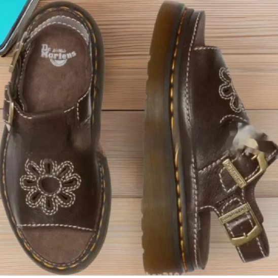 Embroidered Beach Sandals, Fashion Comfortable Outdoor Sandals