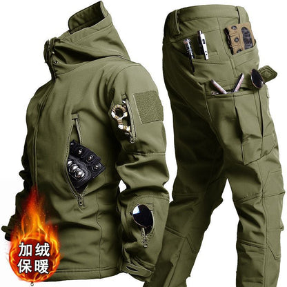 Men's Tactical Camouflage Outdoor Clothing | Shell Jacket, Suit & Tactical Pants