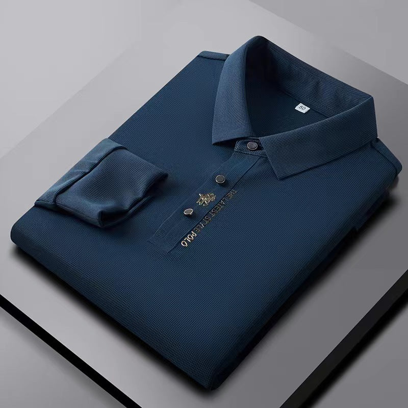 Polo respirant pour homme – Léger en nylon manches courtes et longues | M–4XL
