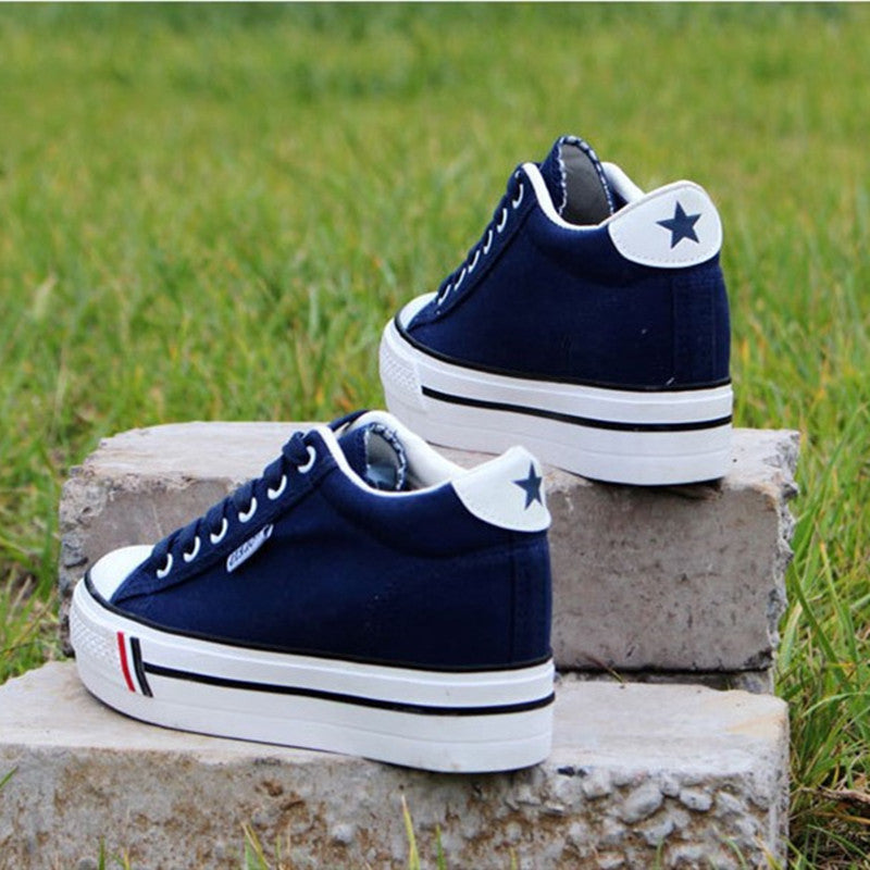 Women’s Canvas Platform Trainers