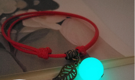 Adjustable Luminous Bead Anklet
