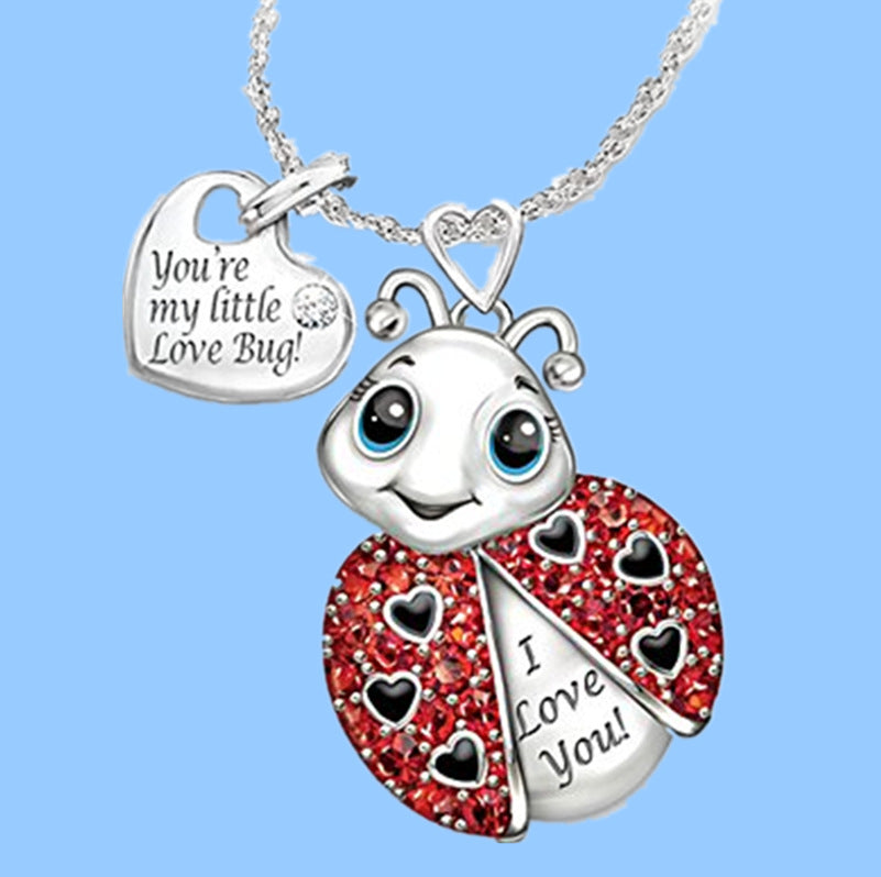 Ladybug Pendant Necklace