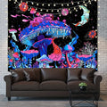 Pilz-Wandbehang mit Sternenhimmel für Raumdekoration 152x200cm