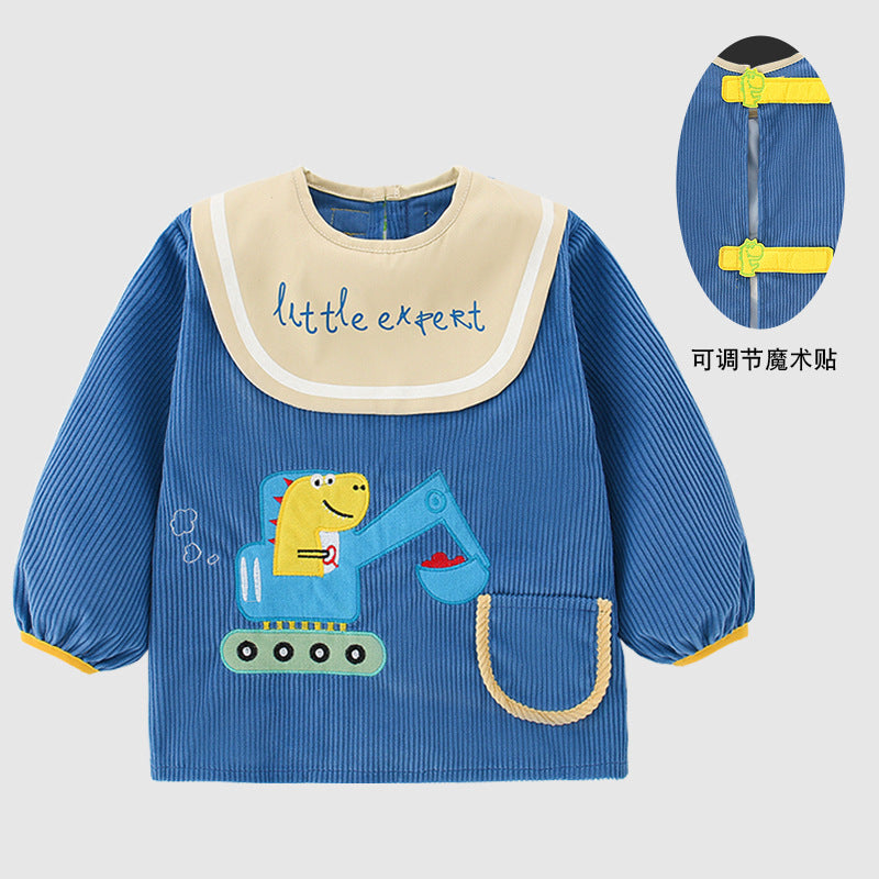 Wasserdichtes Lätzchen für Jungen – stylisches Wendedesign