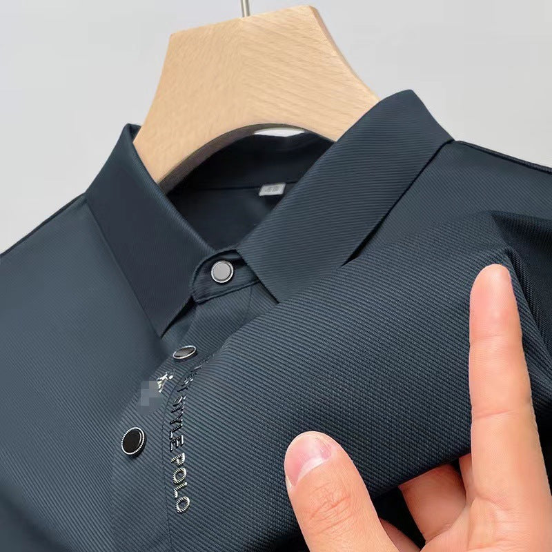 Polo respirant pour homme – Léger en nylon manches courtes et longues | M–4XL