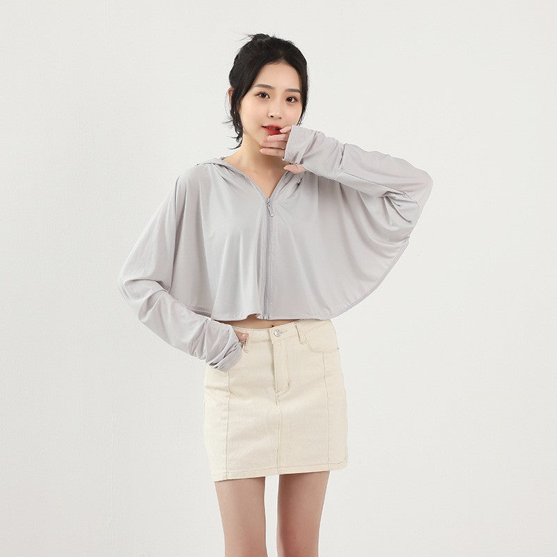 Women's Long UV Protection Sun Jacket