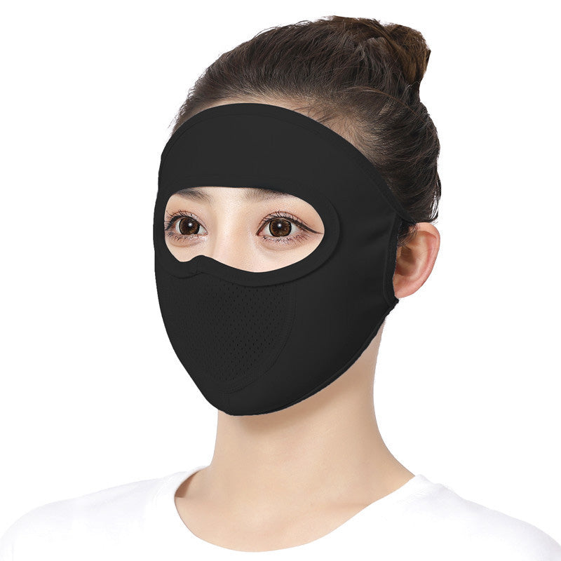 Ice Silk UV Protection Full Face Summer Mask