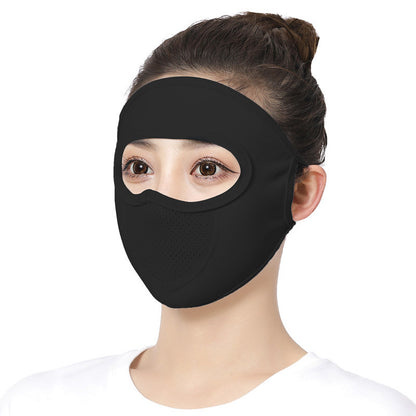Ice Silk UV Protection Full Face Summer Mask