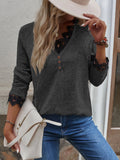 Women's Patchwork Knit T-Shirt Top