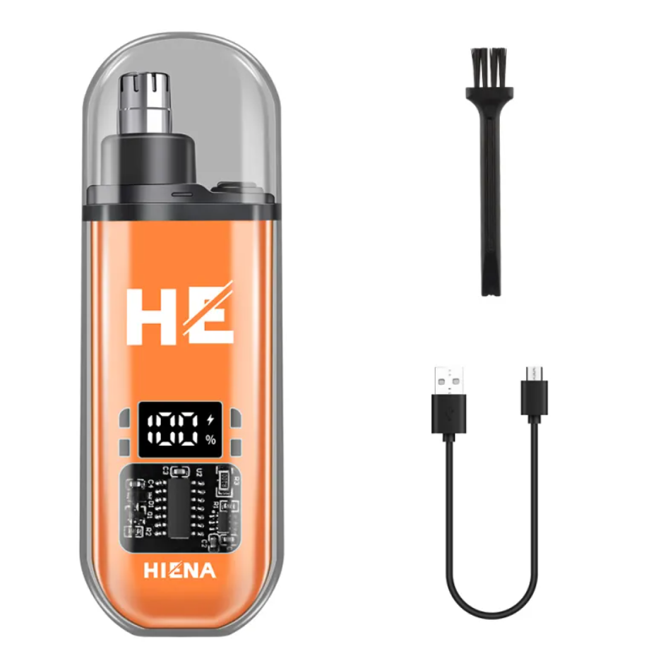 Portable Electric Nose Hair Trimmer | Rechargeable Compact Grooming Tool