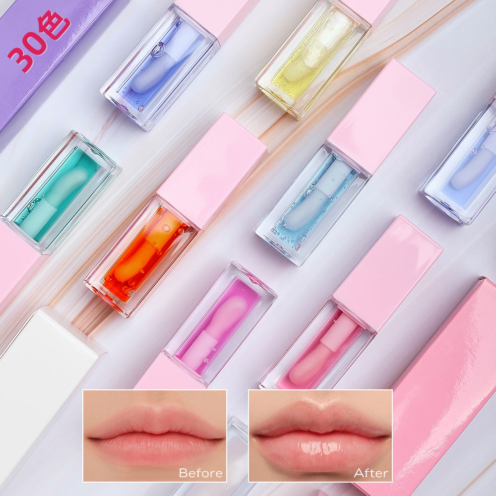 Colour Changing Moisturizing Lip Gloss – pH-Reactive Tinted Shine