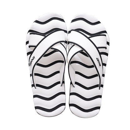 Men's EVA Indoor Slippers – Lightweight Open-Toe House Shoes