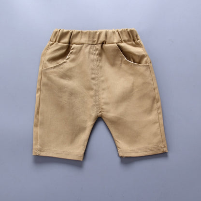 Boys' Summer Cotton T-Shirt & Shorts Set | Ages 1–4