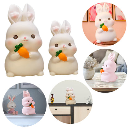 Cartoon Rabbit Piggy Bank for Kids' Room Decor