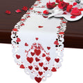 Embroidered Table Runner, 35.6 × 88.9 cm