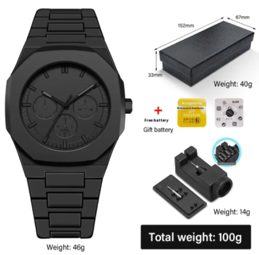 Montre à quartz étanche | Montre élégante pour tous les jours
