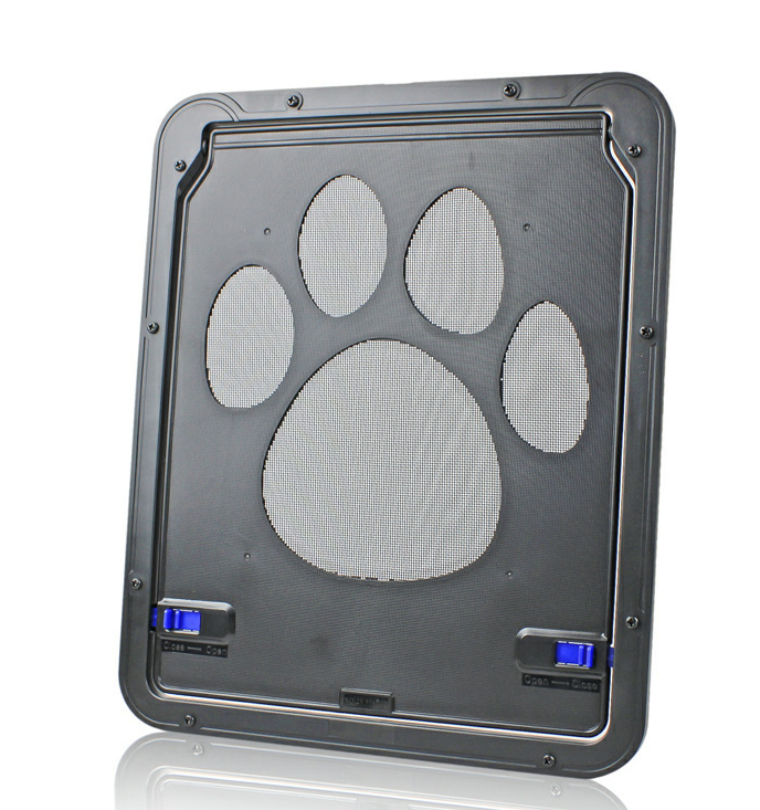 Pet Door with Anti-Scratch Flap – Easy Access for Cats and Dogs