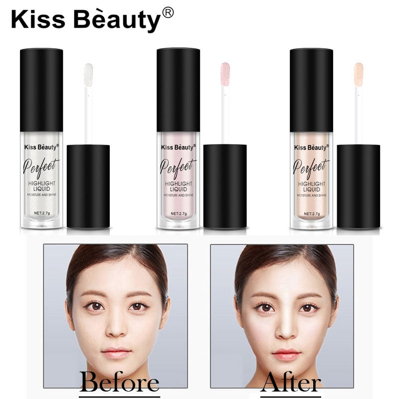 Liquid Highlighter & Bronzer – Face Illuminator, Primer & Contouring Makeup