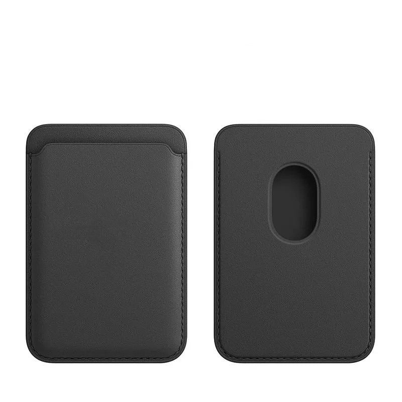 Magnetic Leather Card Holder