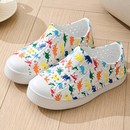 Kids' Breathable Water Sandals – Soft Sole Beach Sandals with Fun Patterns for Ages 4–12