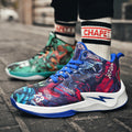 Herren Graffiti High-Top Basketballschuhe | Autumn Street Style Sneaker