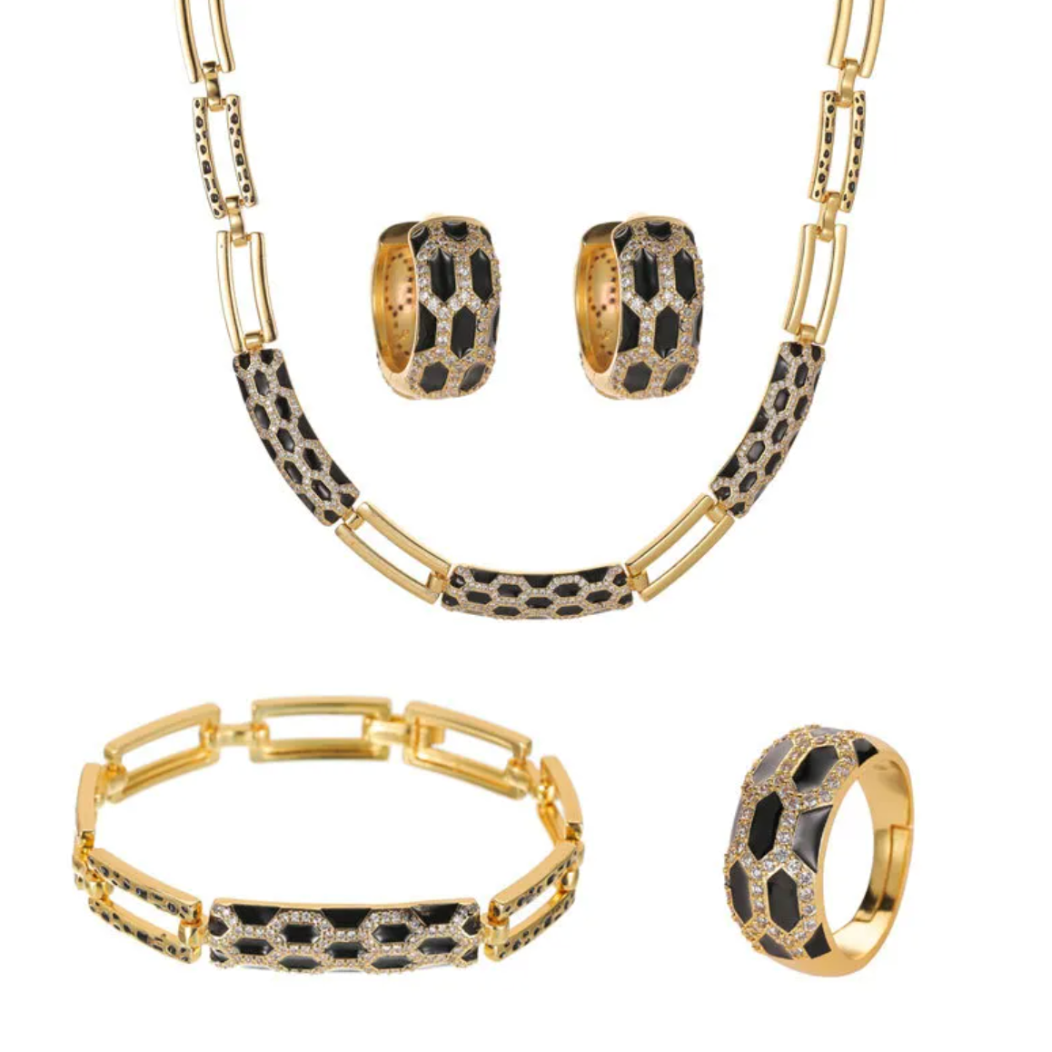 Necklace and Earrings Jewellery Set