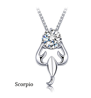 925 Pure Silver Zodiac Necklace