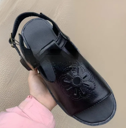Embroidered Beach Sandals, Fashion Comfortable Outdoor Sandals
