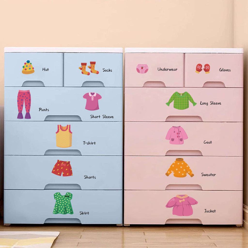 Logo-Aufkleber für Kinderkleidung zur Raumdekoration