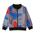 Kinder Bohemian-Print Reißverschlussjacke | Unisex Frühlings- & Herbstjacke | 6 Farben | 90–130cm