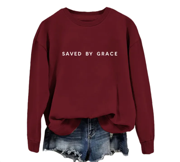 Sweat à capuche « Graceful Faith » – Sweat à capuche CVC en coton pour femme, disponible en 15 couleurs