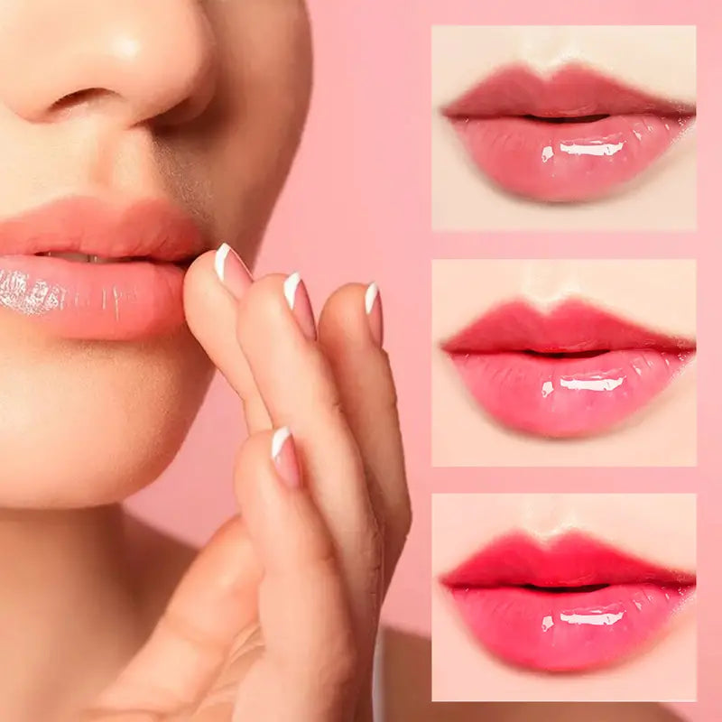 5-Shade Plumping Lip Oil – Hydrating Coconut Oil Lip Gloss