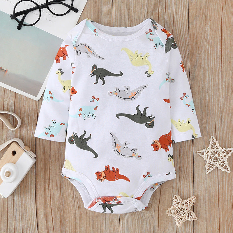 Baby Boys’ Animal Print Bodysuit Set, 3 Pieces