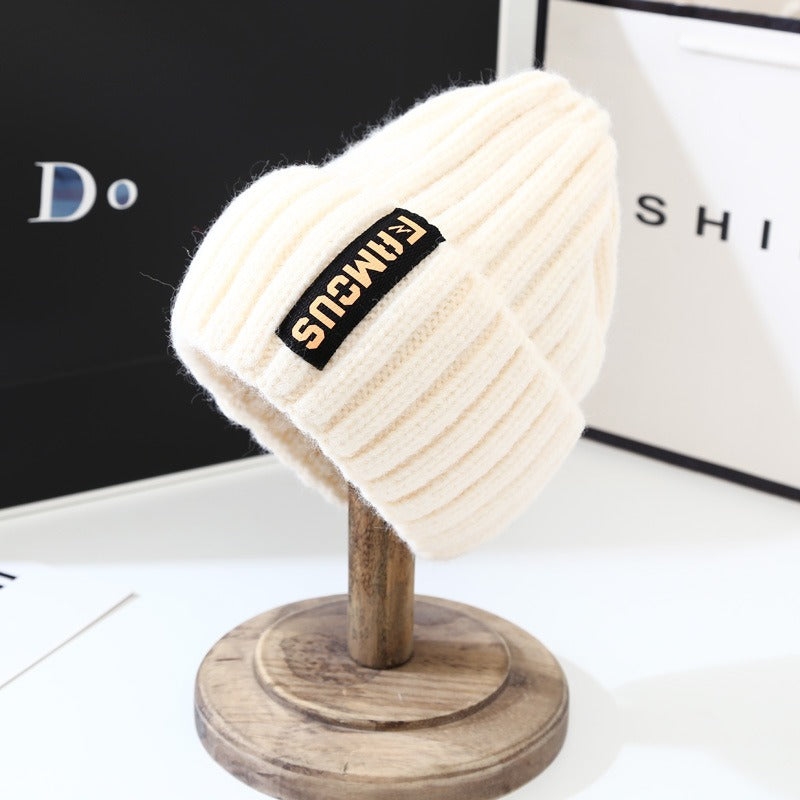 Women's Cashmere Knitted Hat | Autumn & Winter Beanie