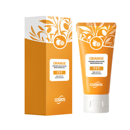 Orange Exfoliating Brightening Gel – Whitening Skin Care Face Scrub