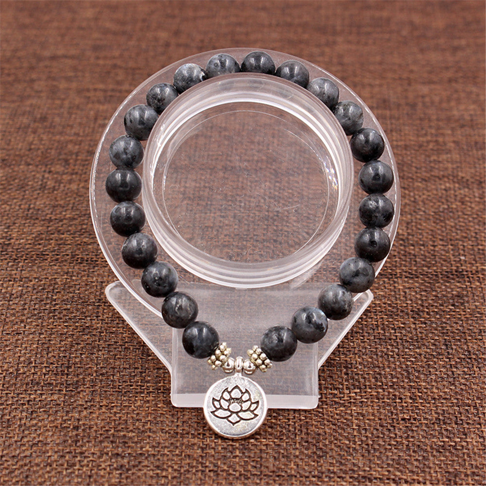 Buddha Bead Stretch Bracelet