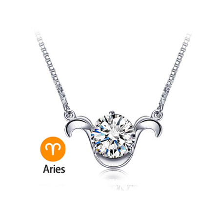 Collier Zodiaque en argent pur 925