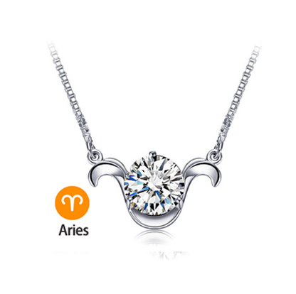 925 Pure Silver Zodiac Necklace