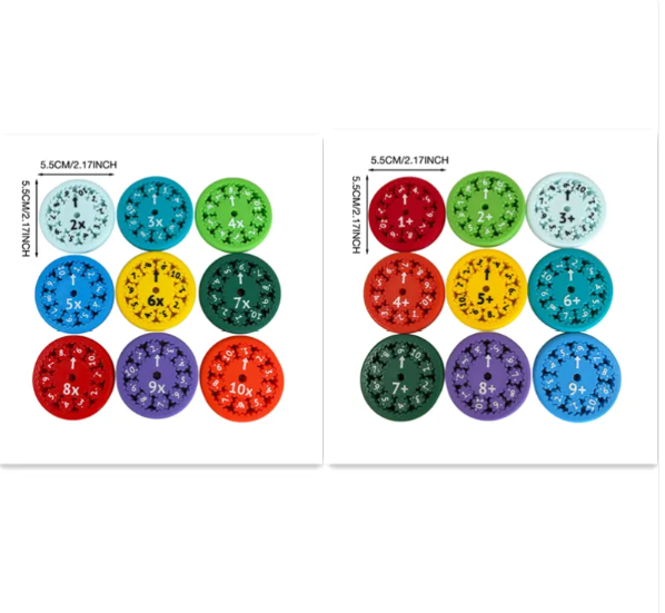 Mathe-Fidget Spinner-Puzzle – Lustige Mathe-Spiele zum Stressabbau