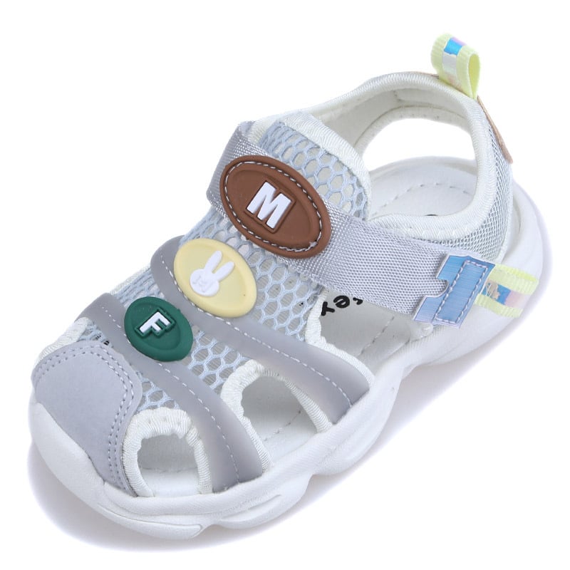 Super Light Baby Beach Sandals – Closed Toe Soft Sole