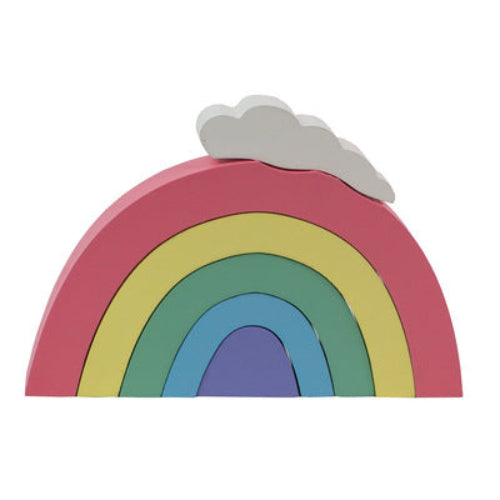 Regenbogen-Stapelklötze für Fotografie und als Kinderzimmerdekoration