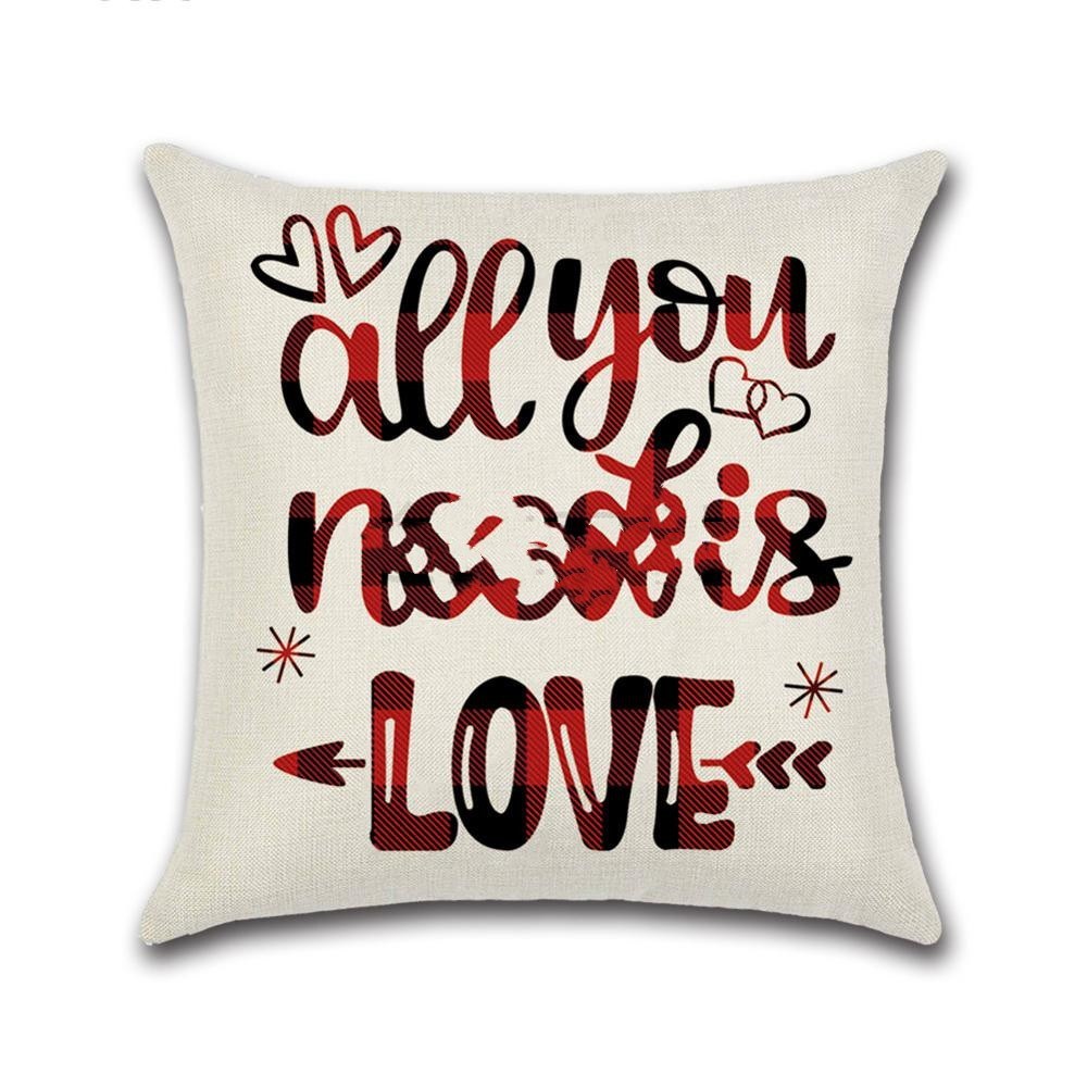 Valentine’s Red Cushion Cover, 45 × 45 cm