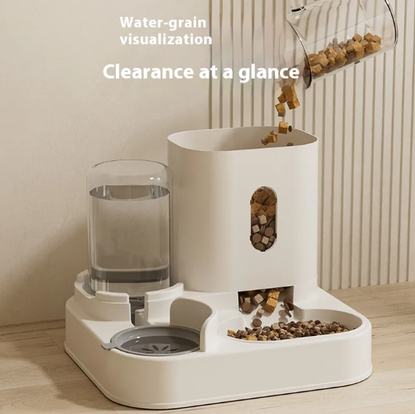 Automatischer Futterspender für Haustiere | Futterautomat für Hunde & Katzen
