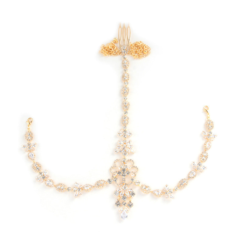 Rhinestone Tassel Hair Accessories for Women