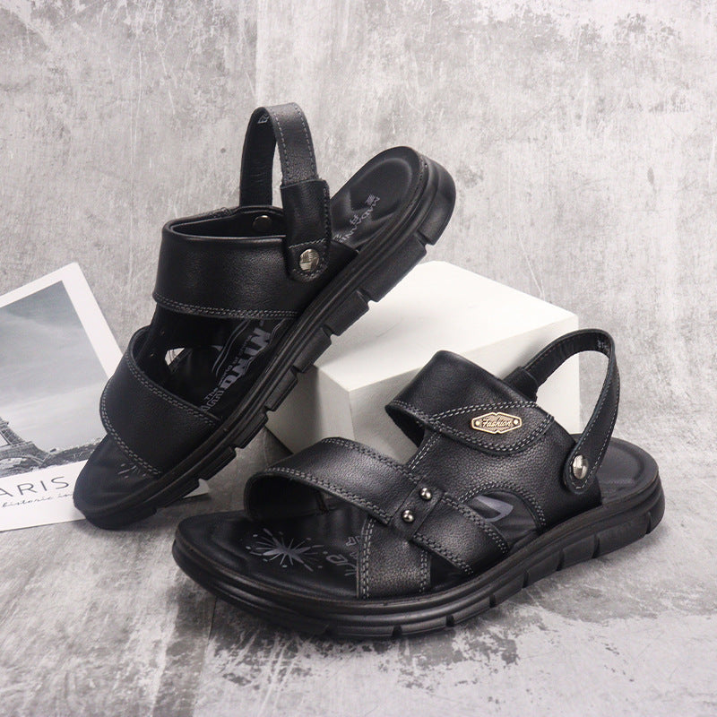Men’s Leather Beach Sandals